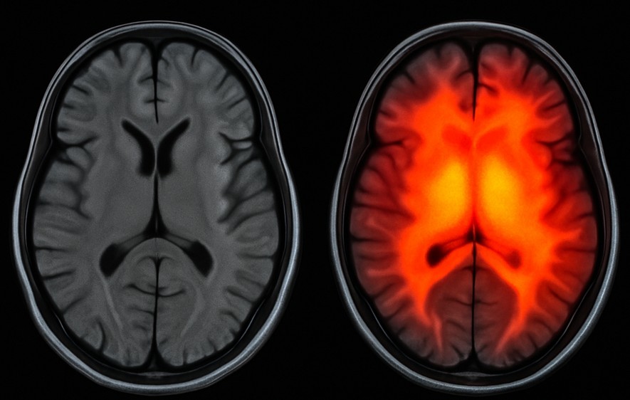 Obsessive Compulsive Disorder: Healthy vs. Hyperactive OCD Brain MRI